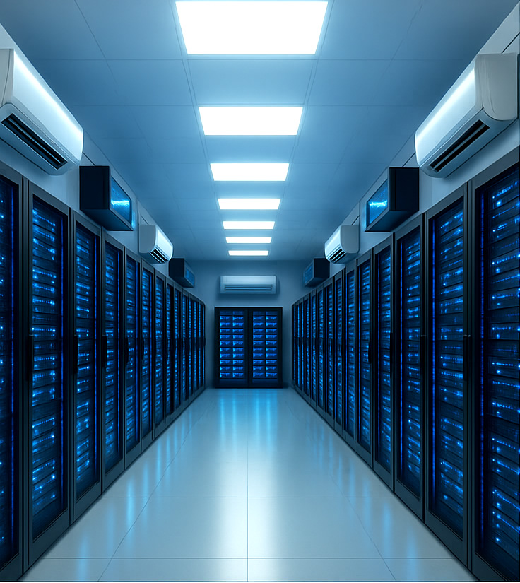 Climatização para Data Centers - Aero Mecânica